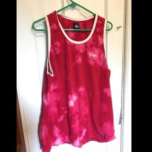 Stussy Bleach Dyed Tank Top